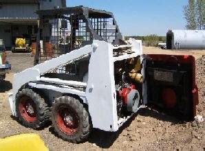 16 horse kohler motor skid steer 1972 replacement|Repowered Bobcat M.